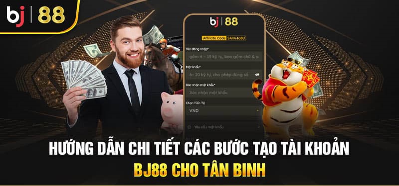 Đăng ký BJ88 nhanh chóng trên điện thoại sẽ như nào?